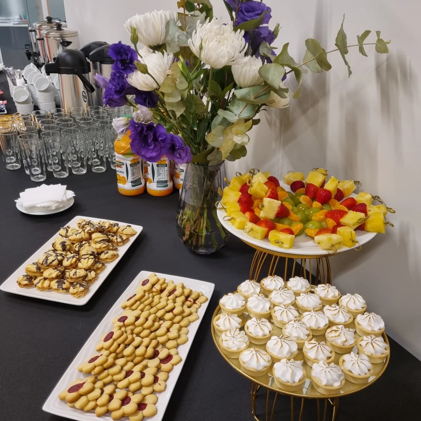 Escena de ceremonia y ambientación